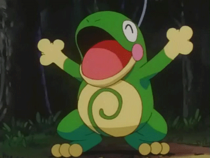 Palpitoed GIF - Politoed Pokemon Clapping - Discover & Share GIFs