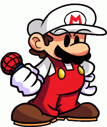Mario Fired Sticker Mario Fired Idol Discover Share GIFs
