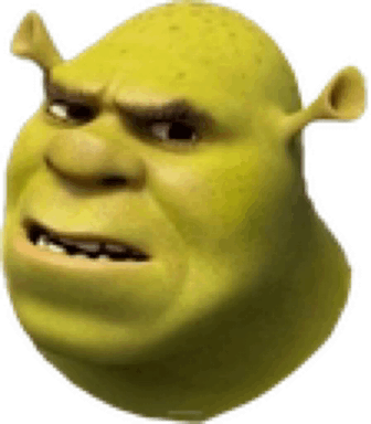 Shrek My Honest Reaction Sticker Shrek My Honest Reaction My Honest