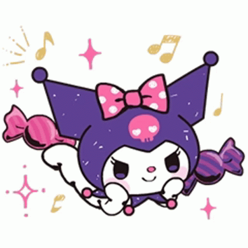 Kuromi Sanrio Sticker Kuromi Sanrio Discover Share Gifs