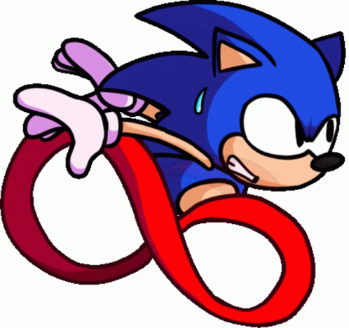 Fnf Sonic Sticker Fnf Sonic Discover Share Gifs