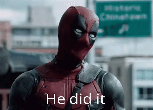 He Did It He Did It