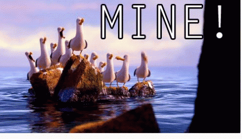 mine finding nemo gif findingnemo mine discover share gifs