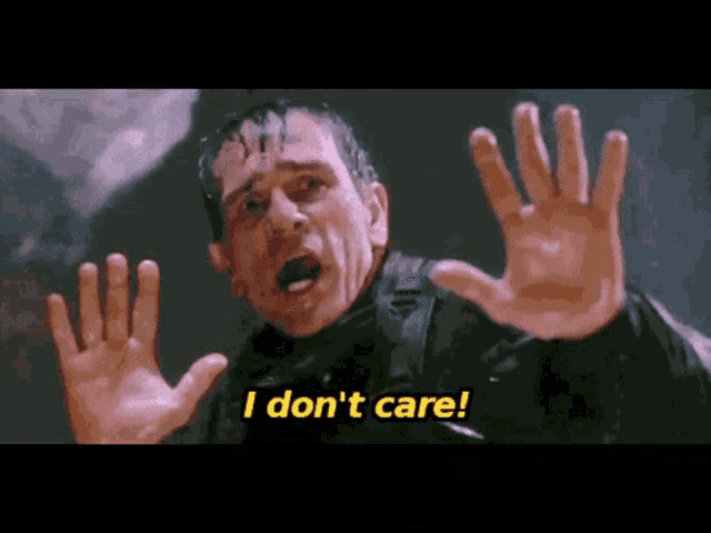 Dont care idc gif dontcare idc tommyleejones discover share gifs