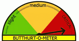 Butthurt O Meter GIF - Butthurt Critical GIFs