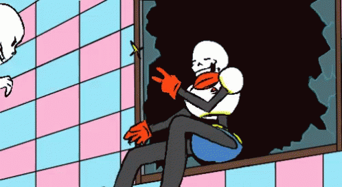 papyrus undertale gif papyrus undertale skeleton discover