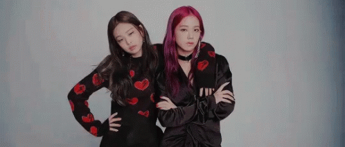 Image result for jennie jisoo gif
