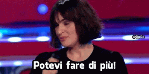 Arisa Potevi Fare Di Piu GIF - Arisa PoteviFareDiPiu Sanremo - Discover &  Share GIFs