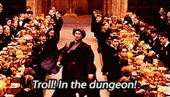 Image result for troll in the dungeon gif