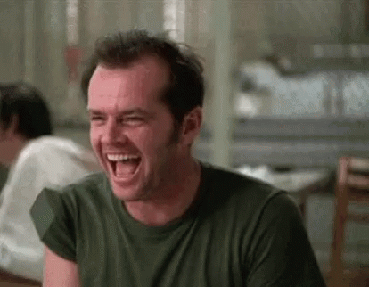 Jack Nicholson Laugh GIF - JackNicholson Laugh Laughing - Discover & Share  GIFs