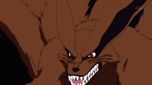 kurama novecaudas gif kurama novecaudas naruto discover share gifs