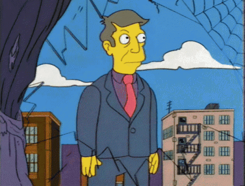 Skinner Out Of Touch GIF - Skinner OutOfTouch Simpsons GIFs
