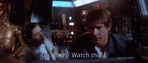 Well Watch This GIF - Well WatchThis HanSolo - Discover & Share GIFs