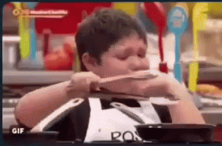 photo Little Boy Cooking And Crying Gif crying cooking gif crying cooking sad discover share gifs
