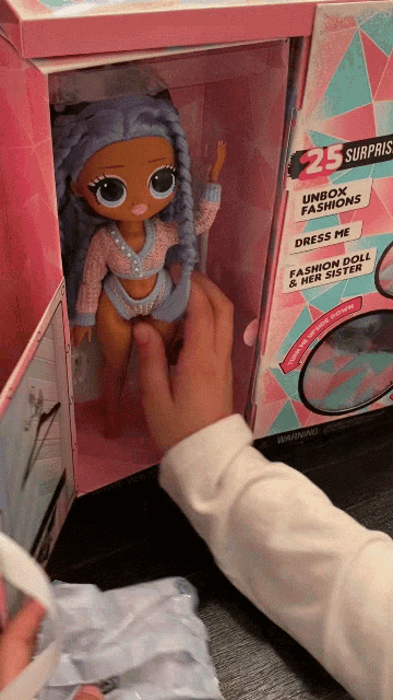 lol dolls with barbie