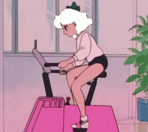Anime exercise gif