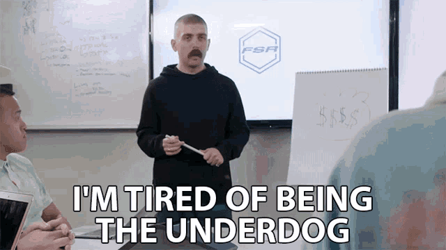 Im Tired Of Being The Underdog Loser GIF - ImTiredOfBeingTheUnderdog  Underdog Loser - Discover & Share GIFs