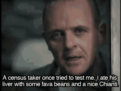 Hannibal Lecter Anthony Hopkins GIF - HannibalLecter AnthonyHopkins ...