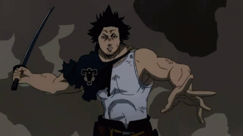 images Black Clover Gift yami sukehiro black clover gif yamisukehiro blackclover power discover share gifs