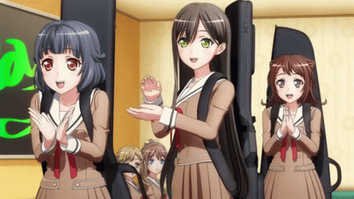 Clapping anime gif