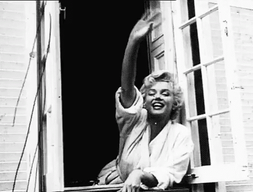 Marilyn Monroe GIF - Bye Marilynmonroe GIFs