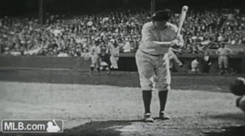 Babe Ruth MLB GIF - BabeRuth MLB Baseball - Discover &amp; Share GIFs