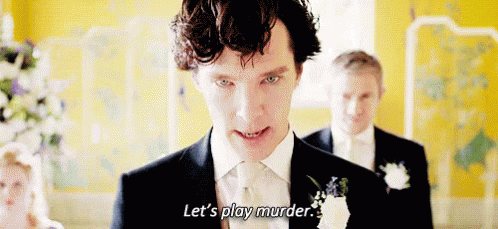 Résultat de recherche d'images pour "sherlock let's play murder"