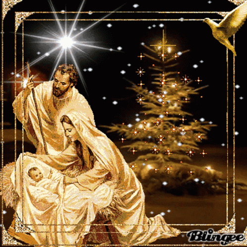Christmas Jesus GIF - Christmas Jesus Mary - Discover & Share GIFs