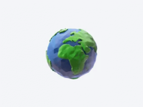 animated spinning earth background