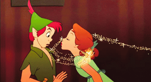 Image result for tinkerbell peter pan gif