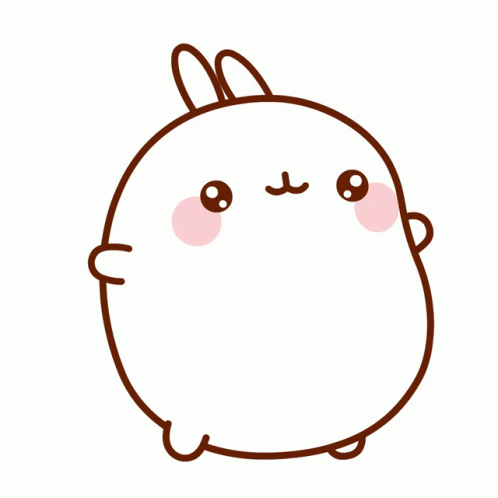 Happy Molang GIF - Happy Molang Excited - Discover & Share GIFs