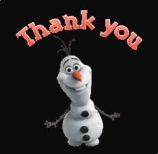Olaf Thank You Gif Olaf Thankyou Discover Share Gifs