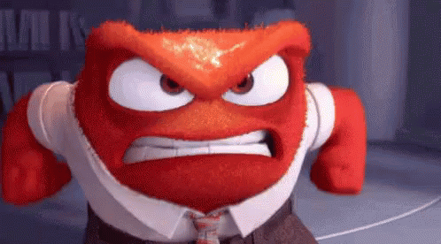 Resultado de imagen de gif enfadado