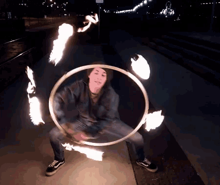 pic Flaming Basketball Gif fire hooping gifs tenor