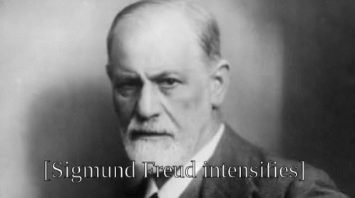 you know what Freud is doing