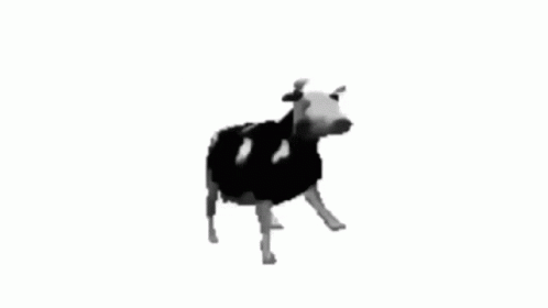 Polish Cow Dancing Cow GIF - PolishCow DancingCow TransparentCow