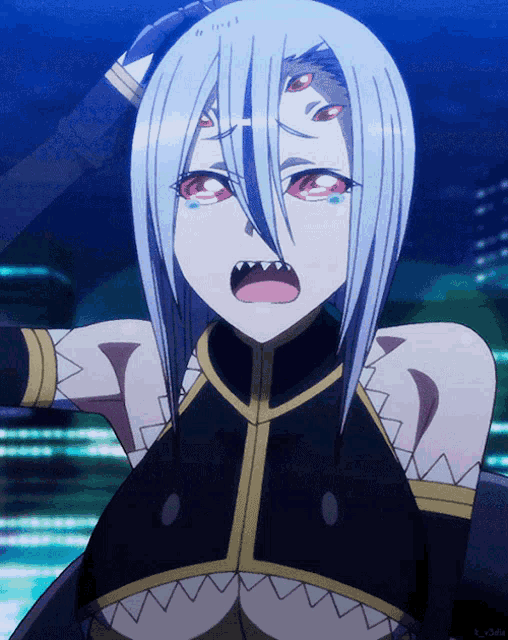 Monster Musume Rachnera GIF - MonsterMusume Rachnera Spider - Discover & Share GIFs