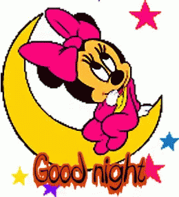 Minnie Mouse Good Night GIF - MinnieMouse GoodNight HalfMoon - Discover ...