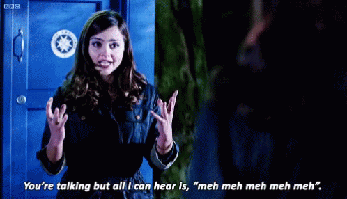 Image result for clara meh meh meh gif