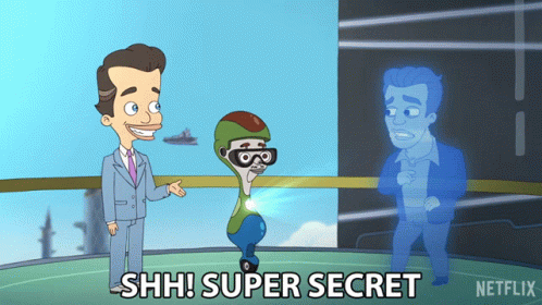 Shh Super Secret Nick Starr GIF - ShhSuperSecret NickStarr BigMouth - Discover & Share GIFs