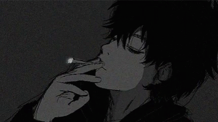 Depressed anime boy Depressed anime boy