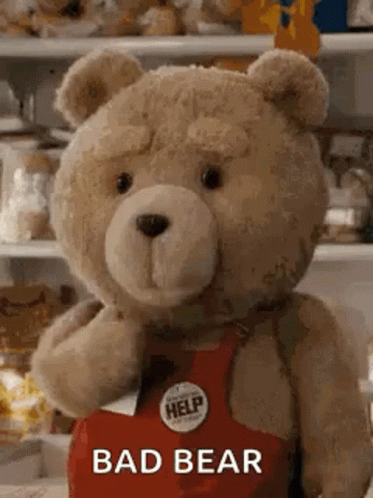 oso amoroso marron