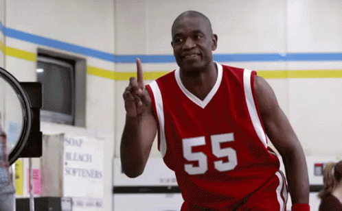 Image result for mutombo gif