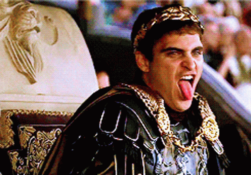 Imperator Gladiator GIF - Imperator Gladiator TongueOut - Discover & Share  GIFs