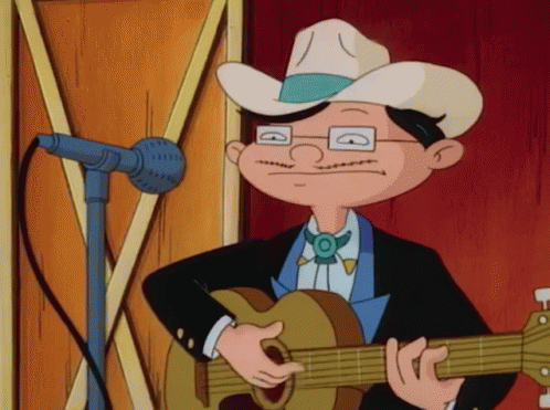 Country Music GIF - HeyArnold Singing CountryMusic - Discover ...