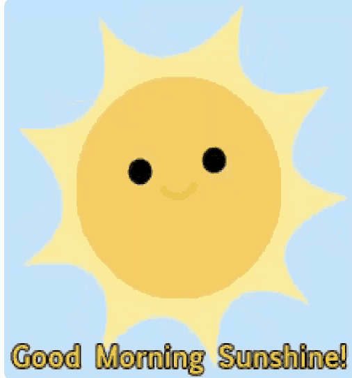Good Morning Sunshine GIF - GoodMorningSunshine - Discover & Share GIFs