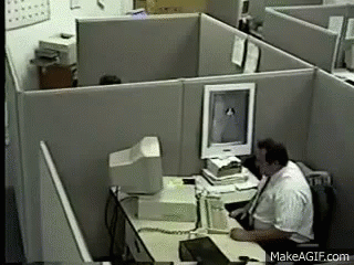 Angry Office Worker GIFs | Tenor