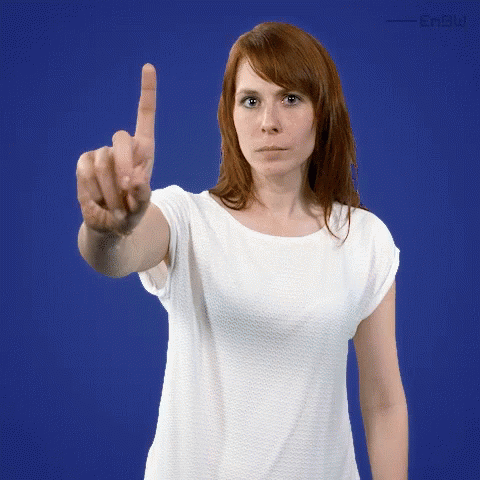 Hand Sign Hand Gesture GIF - HandSign HandGesture No - Discover & Share GIFs