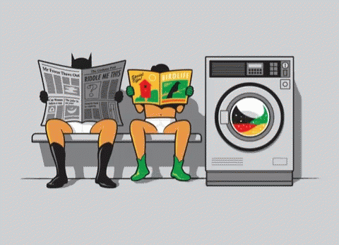 Washing Machine Batman GIF - WashingMachine Batman Robin ...