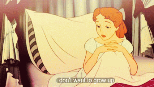 I Don't Want To Grow Up GIF - Wendy DontWantToGrowUp Peterpan ...